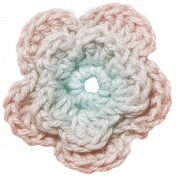 Pretty Things Add-on: Layered Crochet Flower 02