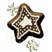 Gingerbread Star Cookie