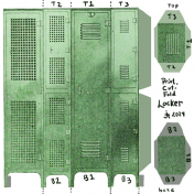 Printable Locker- Green