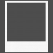 Polaroid Frame- White