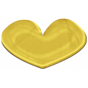Princess Heart Yellow