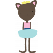 Princess Printable Cat