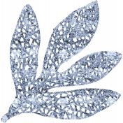 Ramadan Glitter Leaf