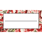 Seriously Floral Print Tag05j