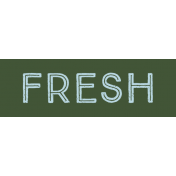 Back To Nature Label Fresh