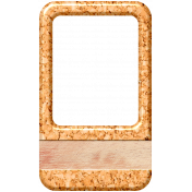 Back To Nature Frame Wood Cork