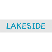 Label Lakeside