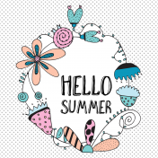 Summer Day Pocket Card 08 4x4