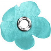 Summer Day Flower Teal