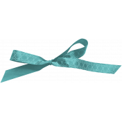 Summer Day Bow Teal