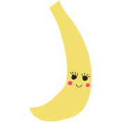 Cute Banana Illustration