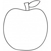 Outline Apple