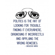 Public Discourse Art Print Politics 8x10