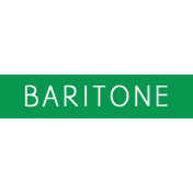 Art School Label Baritone
