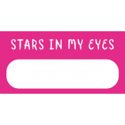 Stars Eyes Print Tag 4