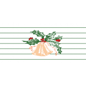 Vintage Xmas Print Tag 2 Untextured