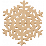 Winter Day Chipboard Snowflake 2