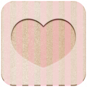 Family Day- Square Heart- Pink