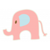 Baby Baby Elephant Pink