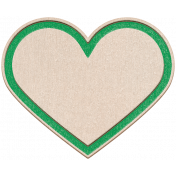 BYB Elements Birch Heart 3 green