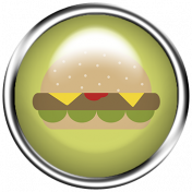 Food Day Collab BBQ flair hamburger