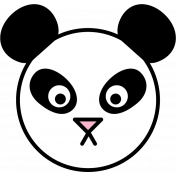 Animal Color Illustrations- Panda