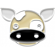 BYB Animals- Enamel Cow