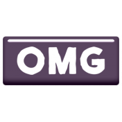 Digital Day Elements- OMG Enamel Label