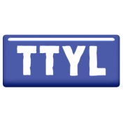 Digital Day Elements- TTYL Enamel Label