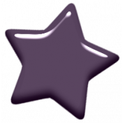 Digital Day Elements- Purple Enamel Star