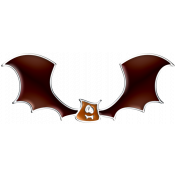 Halloween Enamel Pin- Bat