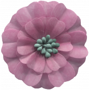 Day of Thanks Elements- Pink Flower