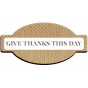 Day of Thanks Elements- Tag 2