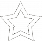 Free Spirit Elements- Stitched Star