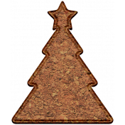 Christmas Cork Piece Christmas Tree 1