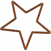 Christmas Cork Piece Star 3