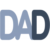 New Day Baby Word Art- Dad