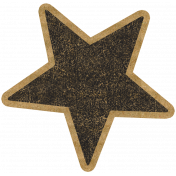 HFH Cardboard Sticker- Star 1