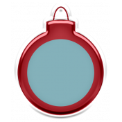 Home For The Holidays Elements- Sticker Ornament 2