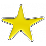 The Good Life- May Elements- Enamel Star Lime