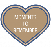 Remembrance Mini Kit- Moments To Remember- Heart