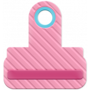 The Good Life Sept Elements- Rubber Clip Pink