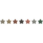 The Good Life- December Elements- Enamel Stars