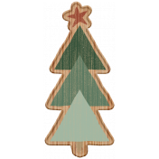 The Good Life- December Elements- Wood Tree 2