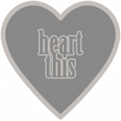 At The Wadi Elements Kit #2: Sticker heart this