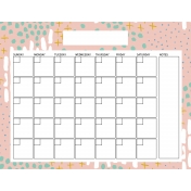 The Good Life: March Calendars- Calendar 2 8.5x11