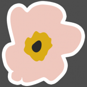 The Good Life- March 2019 Elements- Sticker Flower 6