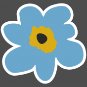 The Good Life- March 2019 Elements- Sticker Flower 2