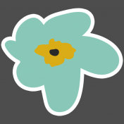 The Good Life- March 2019 Elements- Sticker Flower 1