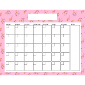 The Good Life: April Calendars- Calendar 3 8.5x11